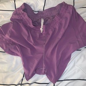 COPY - Wisteria Purple Track That 5” Shorts